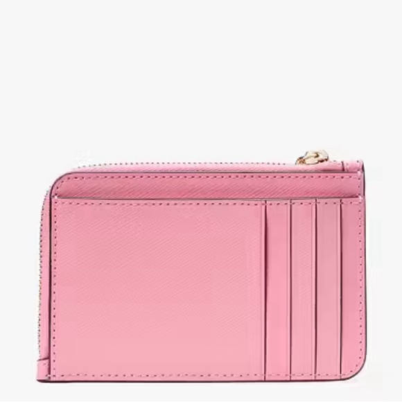 🆕 Madison Medium L-zip Card Holder in Blossom pink  🌸 - Picture 3 of 3